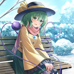 This is a pixiv picture whose title is 待ち合わせ.