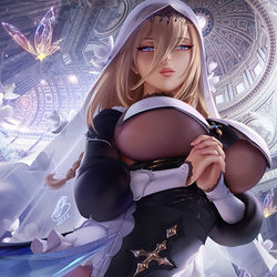 This is a pixiv picture whose title is Aponia / アポニア.