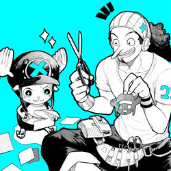 This is a pixiv picture whose title is チョッパーとウソップ.