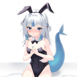 This is a pixiv picture whose title is gawr gura.