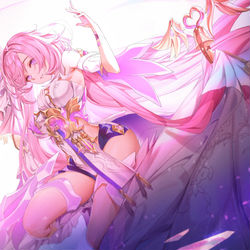 This is a pixiv picture whose title is 爱莉希雅.