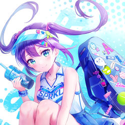This is a pixiv picture whose title is テニスの少女.