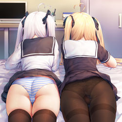 This is a pixiv picture whose title is 姉妹日常2.