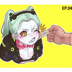 This is a pixiv picture whose title is Rebecca in EP4.