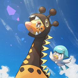 This is a pixiv picture whose title is リキキリン.