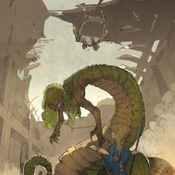 This is a pixiv picture whose title is 現世へようこそ.