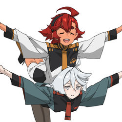 This is a pixiv picture whose title is スレッタとミオリネ.