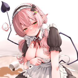 This is a pixiv picture whose title is …こぼれちゃったんです….
