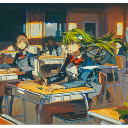 This is a pixiv picture whose title is 无题.