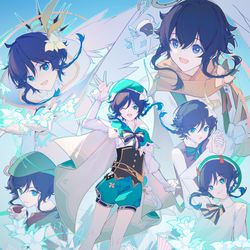 This is a pixiv picture whose title is venti.