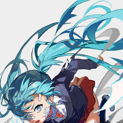 This is a pixiv picture whose title is ローリンガール.