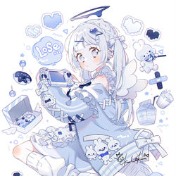 This is a pixiv picture whose title is また負けちゃった.