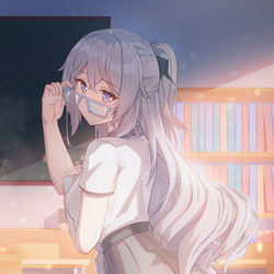 This is a pixiv picture whose title is DAY68 ”这位同学，等会你得到我办公室来一趟“.