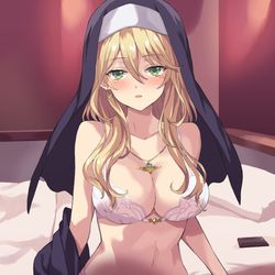 This is a pixiv picture whose title is シャロンと……♡.