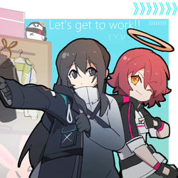 This is a pixiv picture whose title is Let’s get to work.