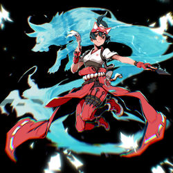 This is a pixiv picture whose title is kiriko.