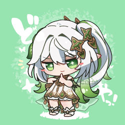 This is a pixiv picture whose title is ナイスな比喩を言ったったナヒーダ.