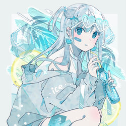 This is a pixiv picture whose title is ラムネ.