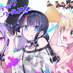 This is a pixiv picture whose title is 夏イベ星４たち.