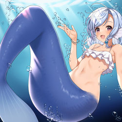 This is a pixiv picture whose title is 回帰の人魚.