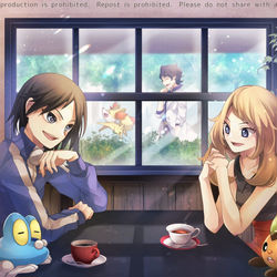 This is a pixiv picture whose title is 一息.