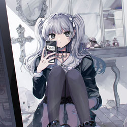 This is a pixiv picture whose title is トリミング.