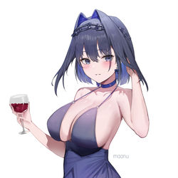 This is a pixiv picture whose title is Ouro Kronii.