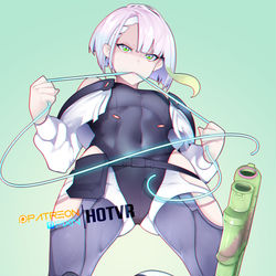 This is a pixiv picture whose title is Lucy and Rebecca.