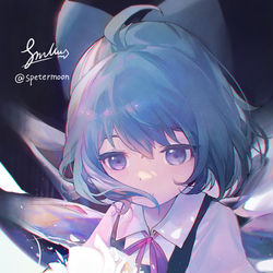 This is a pixiv picture whose title is チルノ.