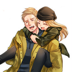 This is a pixiv picture whose title is イーサンとローズ.