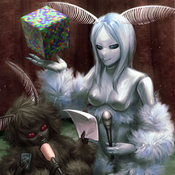 This is a pixiv picture whose title is 例の.
