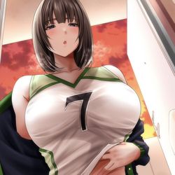 This is a pixiv picture whose title is 幼馴染.