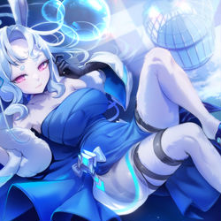 This is a pixiv picture whose title is DDちゃん.