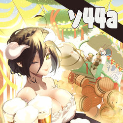 This is a pixiv picture whose title is 【10月16日】当日ポスター＆お品書き.