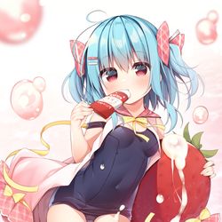 This is a pixiv picture whose title is 練乳おいしい.