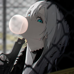 This is a pixiv picture whose title is STOP.