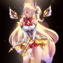 This is a pixiv picture whose title is Star Guardian Seraphine.