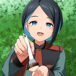 This is a pixiv picture whose title is ニカ姉とごはん.