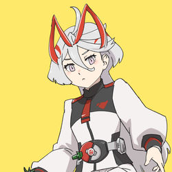 This is a pixiv picture whose title is 花嫁はキツネ属性.