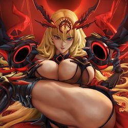 This is a pixiv picture whose title is Barghest.