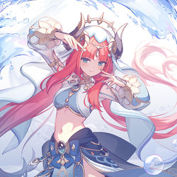 This is a pixiv picture whose title is Nilou.