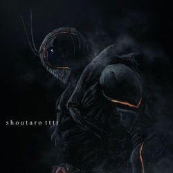 This is a pixiv picture whose title is BLACK SUN.