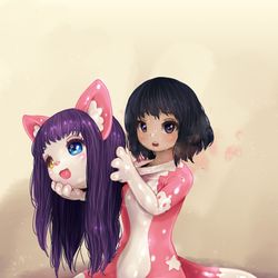 This is a pixiv picture whose title is カノジョちゃんひとやすみ.