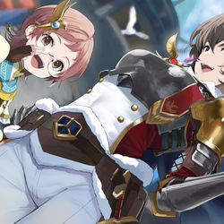 This is a pixiv picture whose title is サンブレイク.