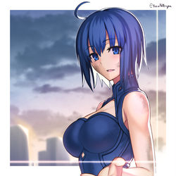 This is a pixiv picture whose title is 夜明け.