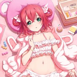 This is a pixiv picture whose title is ルビィ誕.
