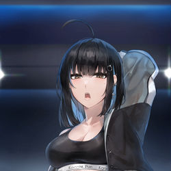 This is a pixiv picture whose title is Tomboy.