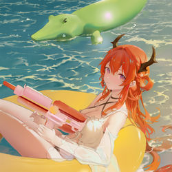 This is a pixiv picture whose title is study.