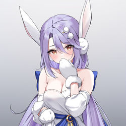 This is a pixiv picture whose title is Moon Bunny Dominiel.