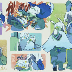 This is a pixiv picture whose title is Skyの精霊まとめ７.